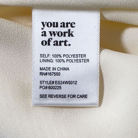 Darling Society Espresso Plisse Maxi Dress Womens Sz S Beige V-Neck Sleeveless - Picture 11 of 16